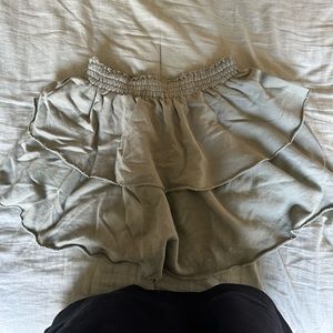 Aerie skirt green skirt